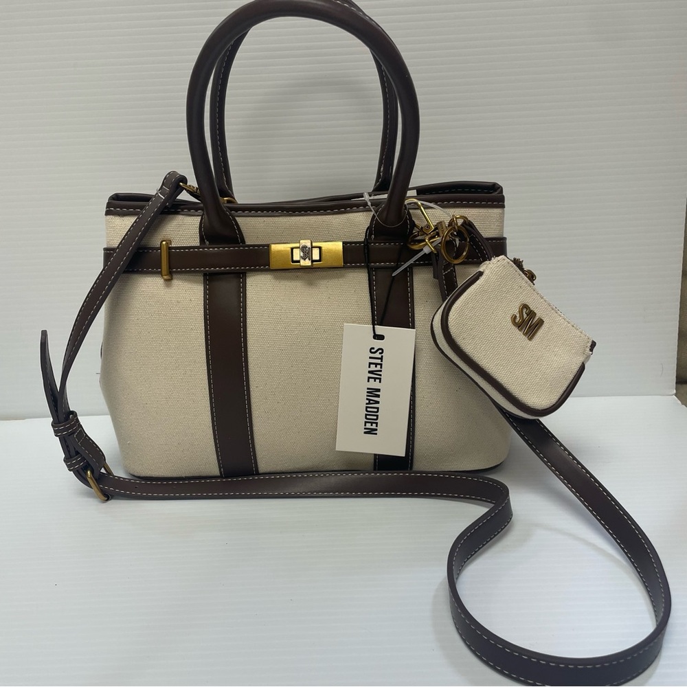 Steve Madden Chocolate BFIERCE Satchel